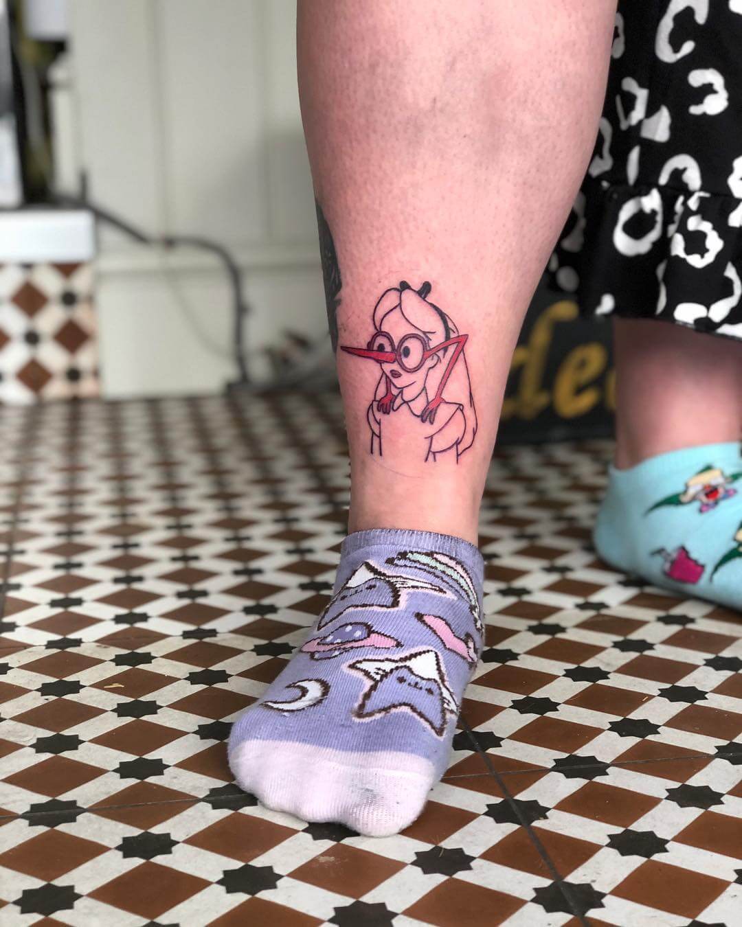 Alice in wonderland fun alice tattoo